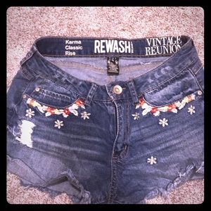 Jean shorts
